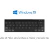 Cómo desactivar permanentemente el teclado táctil en Windows 10